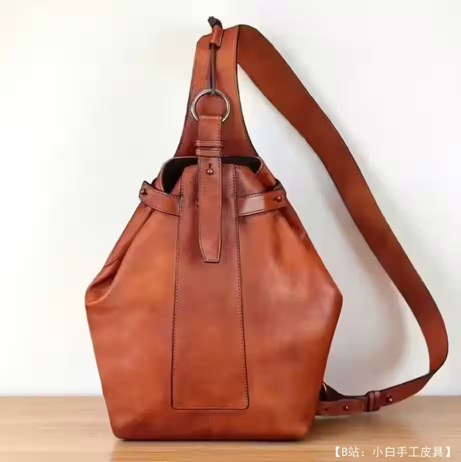 Flores Patterns 的皮革单肩包/单肩背包图案 - 1