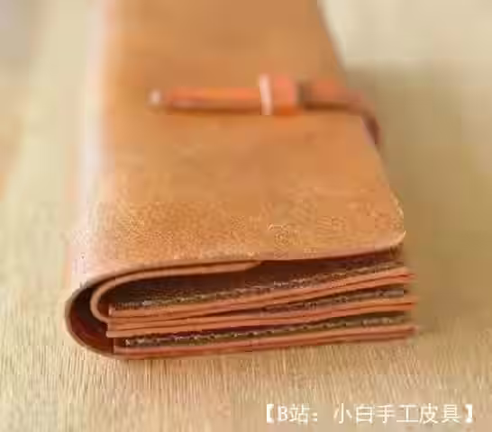 智能手机皮革手拿包/更长的图案 - 1