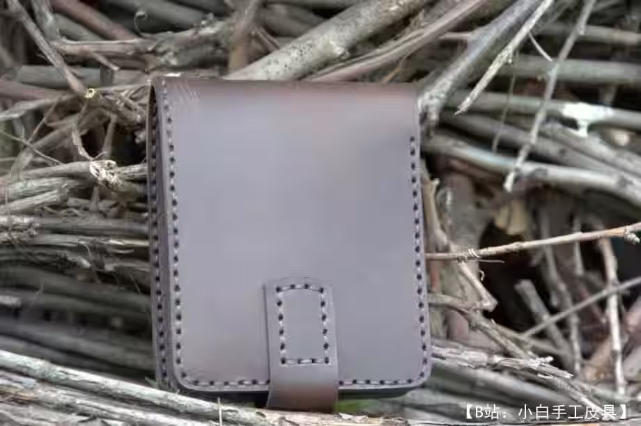 Blacksalt Leather 的带硬币夹的双折皮革钱包图案 - 2