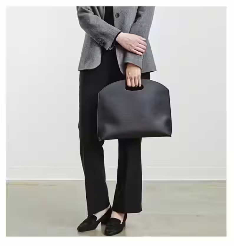 简单简约的皮革笔记本电脑包的图案 - 4