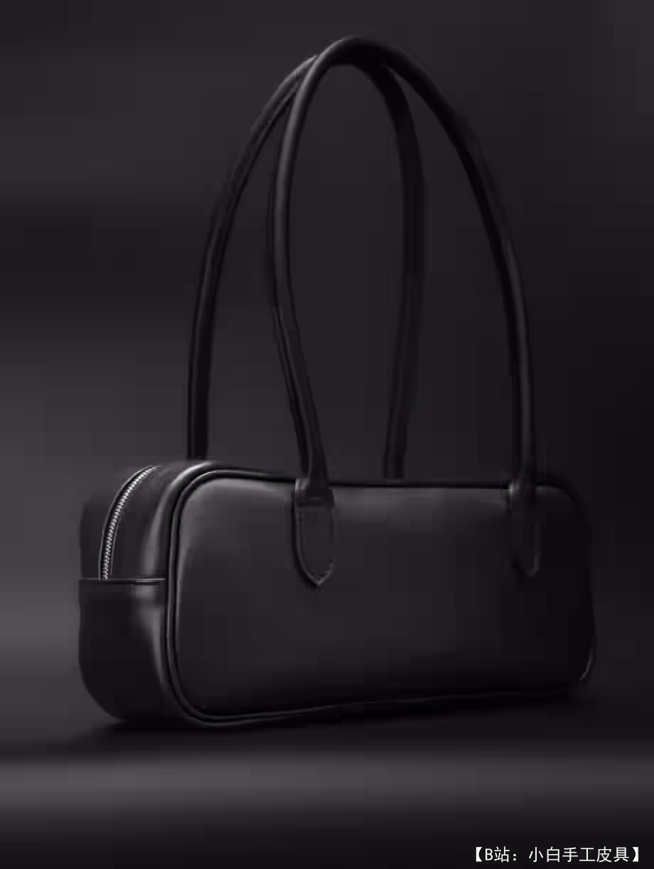 皮革小长手提包的图案 - 1