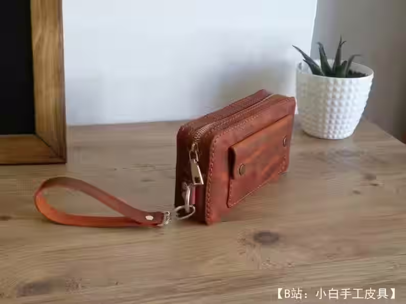 皮革手拿包/钱包的图案 - 1