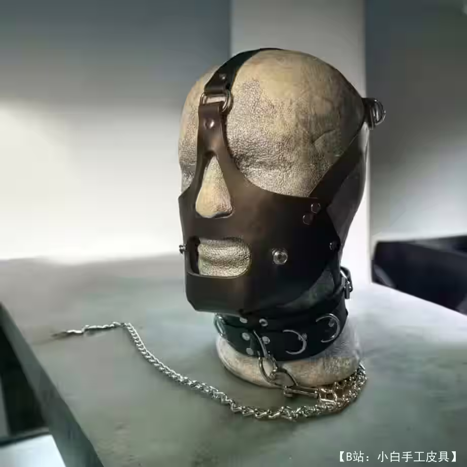 BDSM 皮革面具图案 - 1