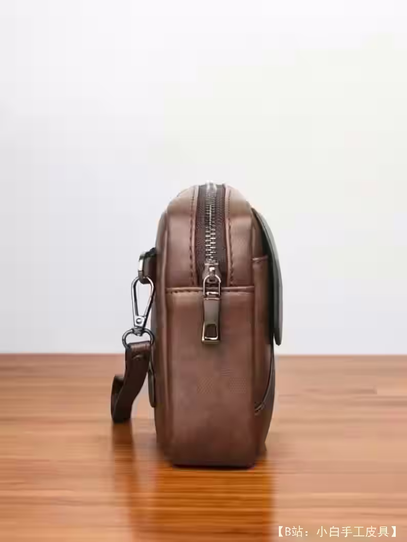 适合各种小物品的小型男士手拿包的图案 - 3