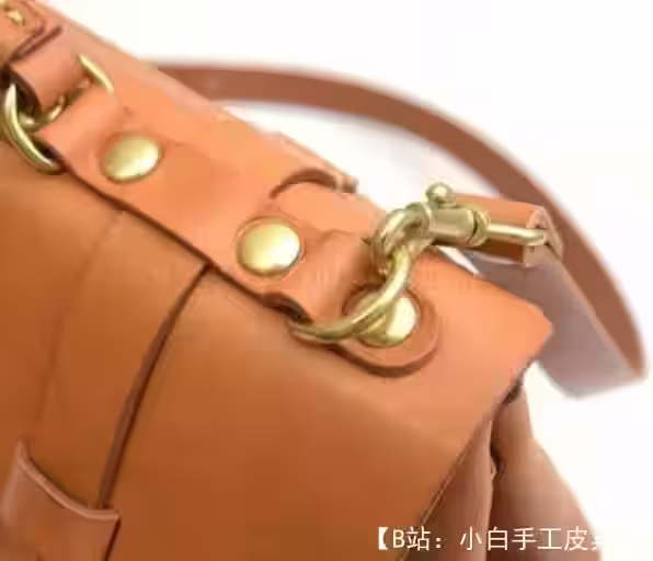 皮革斜挎包图案 - 2