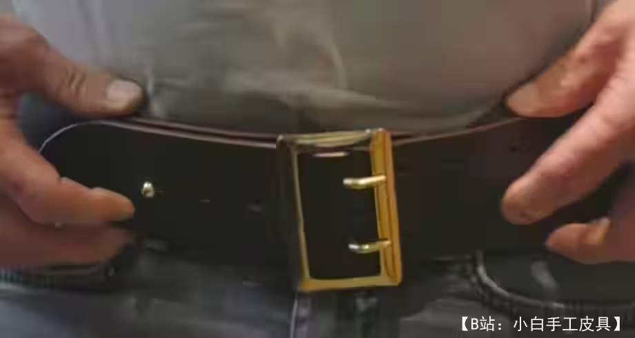 山姆·布朗皮革军用腰带图案 - 1