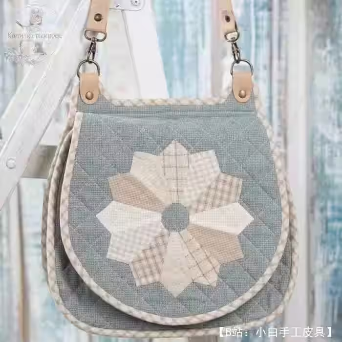 Выкройка тканевые сумки в стиле пэчворк - 1