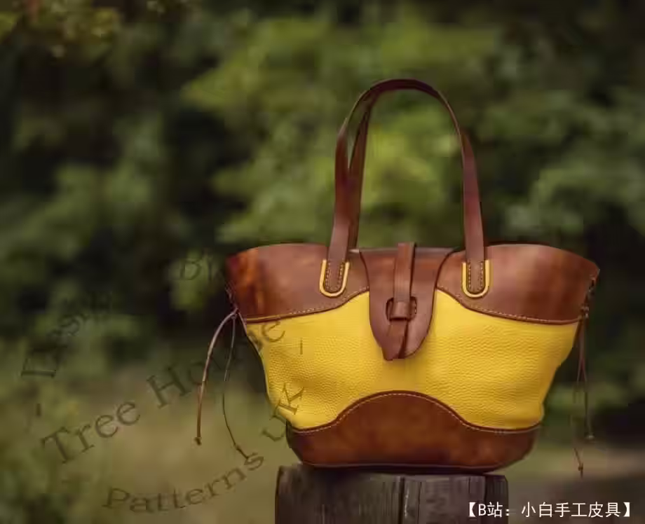 真皮女包图案 - 1