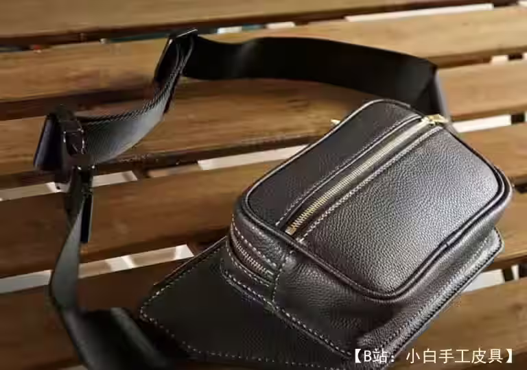 皮革腰包图案 - 2