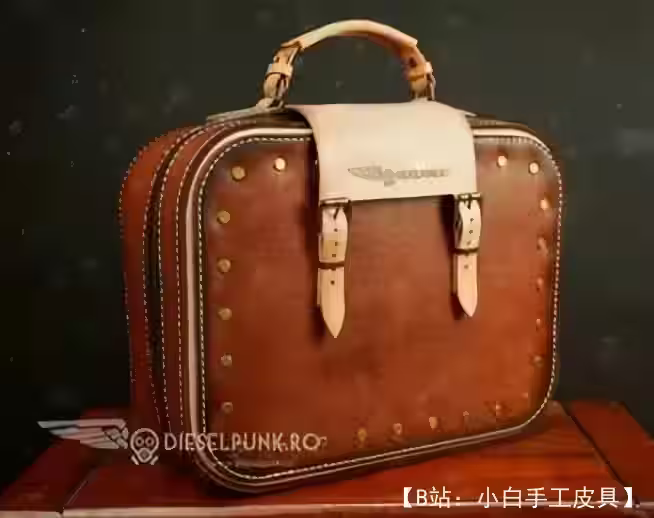 皮革手提箱图案 - 1