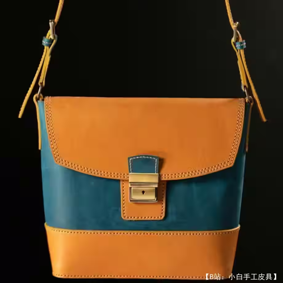 Выкройка женской кожаной сумки Sadie от V&P - 5