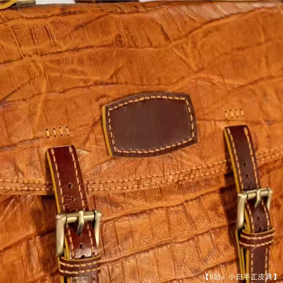 Выкройка женской кожаной сумки Sadie от V&P - 7