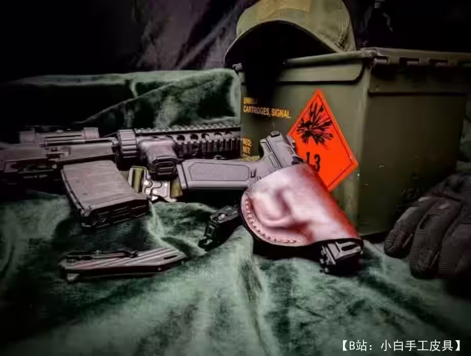 手枪皮套的图案 - 1