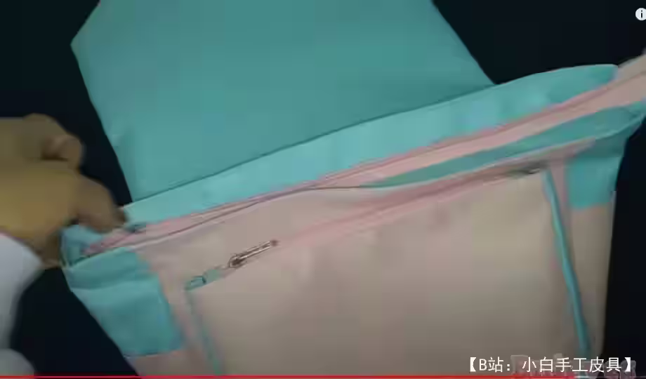 翻盖布斜挎包图案 - 3