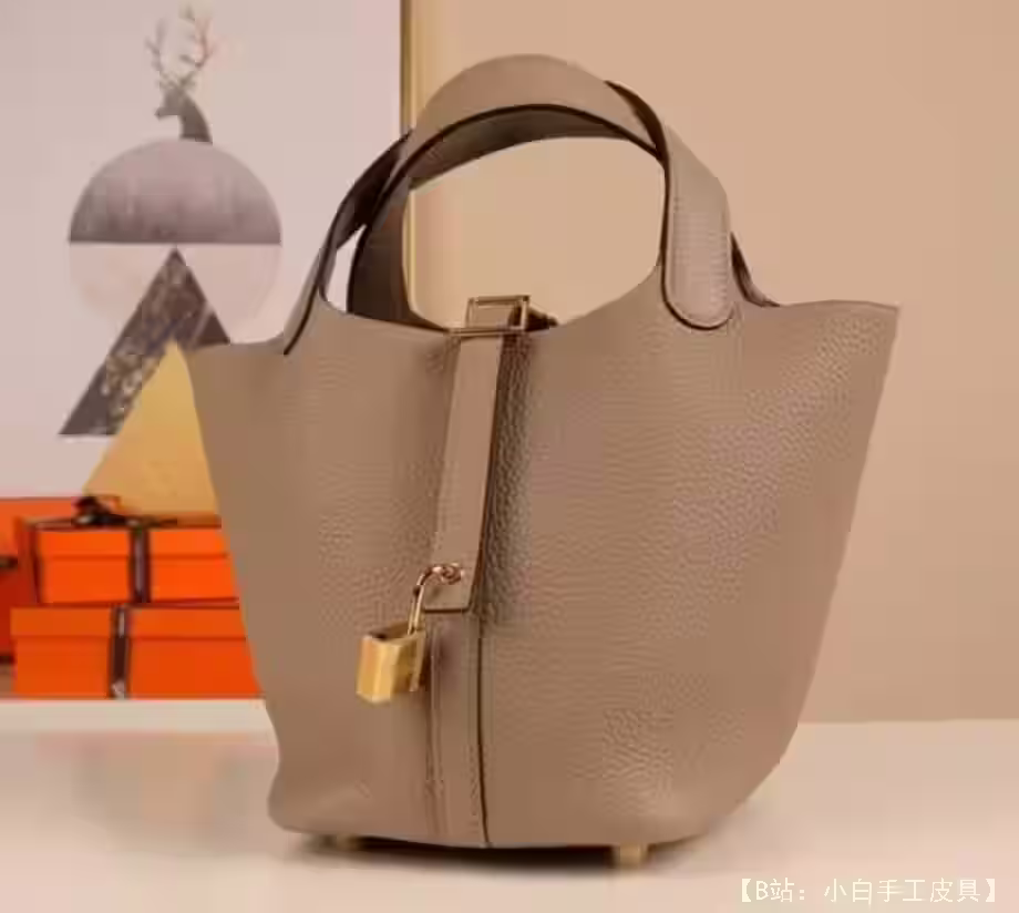Hahns Atelier 的 Hermes Picotin 皮革女包图案 - 3