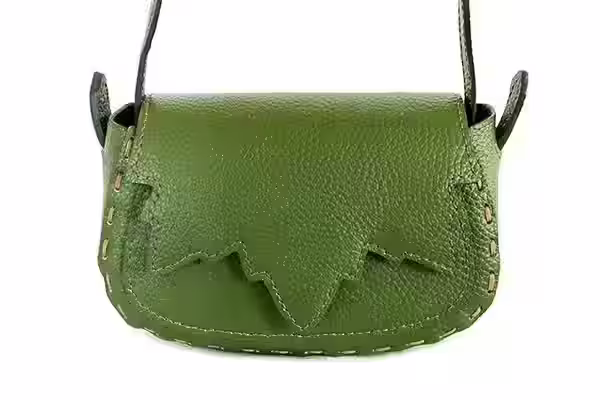 皮革斜挎包图案 - 1