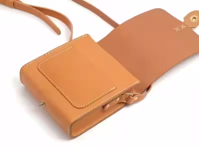 Herz 小号皮革邮差包图案 - 4