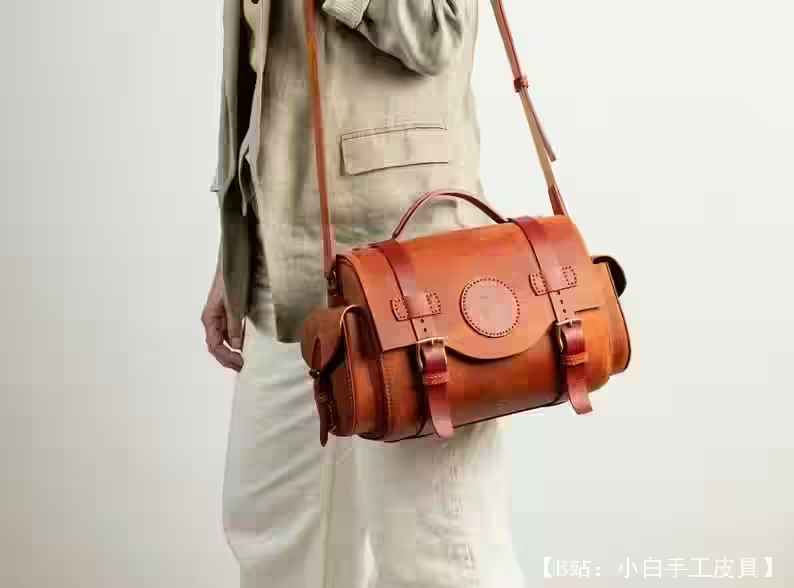 小皮包图案（斜挎包） - 4