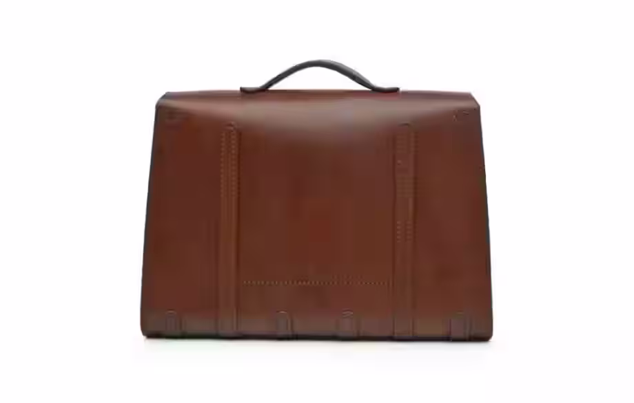 带扣皮革公文包图案 - 5