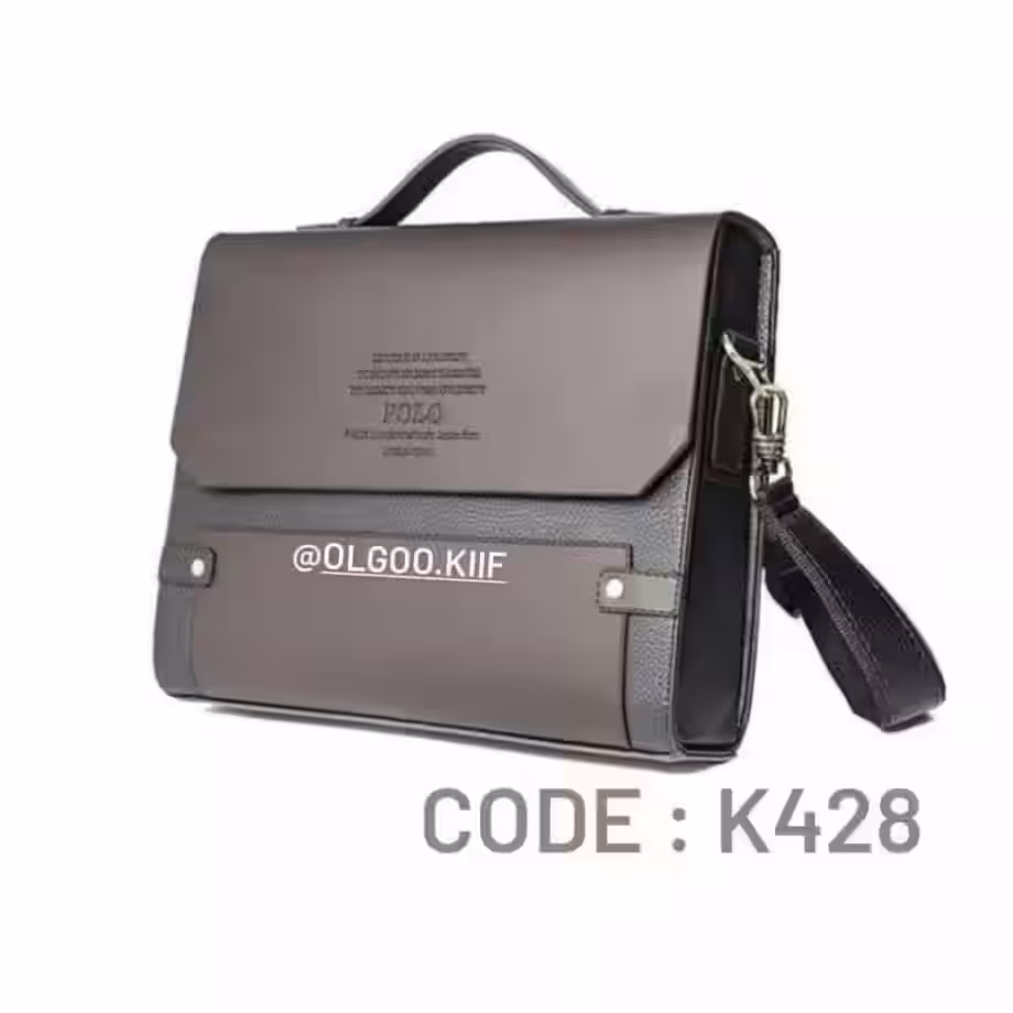 男士皮革公文包的图案 - 1