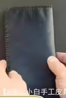 用于护照和登机牌的皮革旅行钱包的图案 - 2