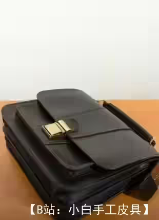 真皮小号男士钱包图案 - 1