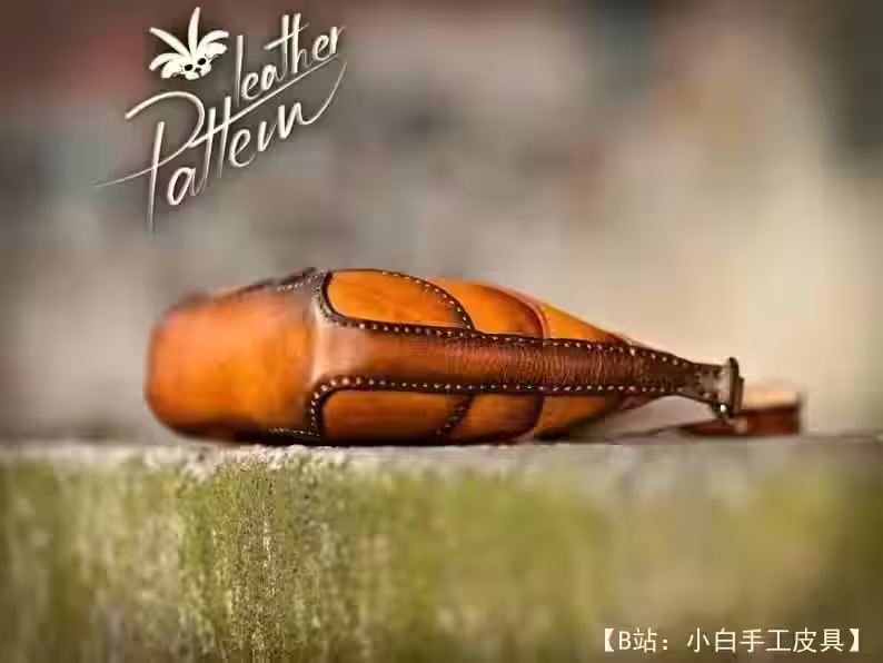 女生小牛皮斜挎包图案 - 5