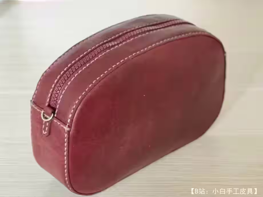 简单皮革收纳盒的图案 - 1