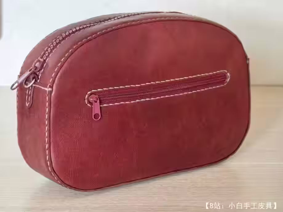 简单皮革收纳盒的图案 - 2