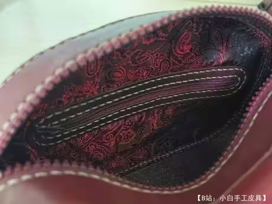 简单皮革收纳盒的图案 - 3