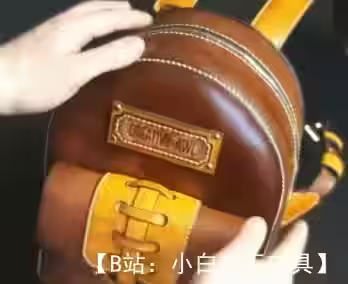 小皮革背包的图案 - 2