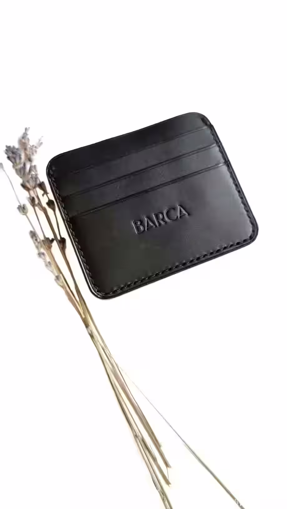 皮革卡夹的图案，按钮上有一个隔层，可存放零钱 - 2