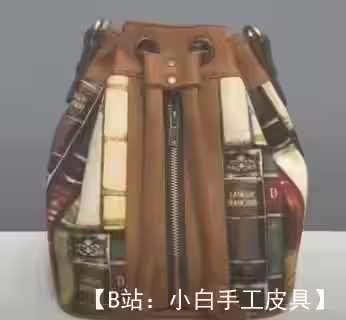 女士真皮水桶包图案 - 1