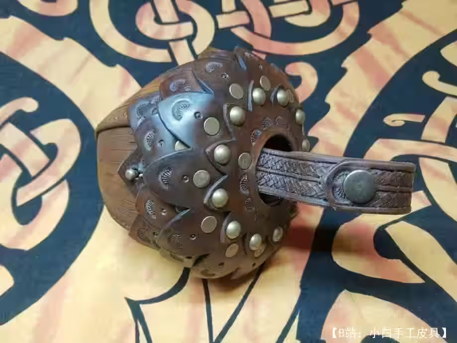 橡子形状的皮包图案 - 4