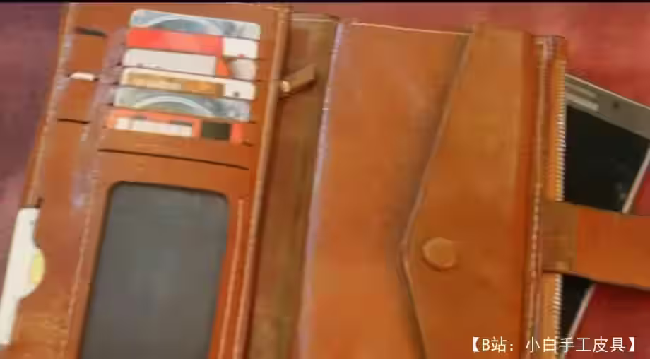 真皮钱包-加长图案 - 3