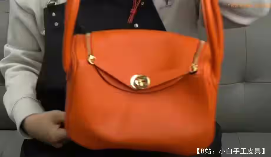 Lindy 女士皮革手提包图案 - 1