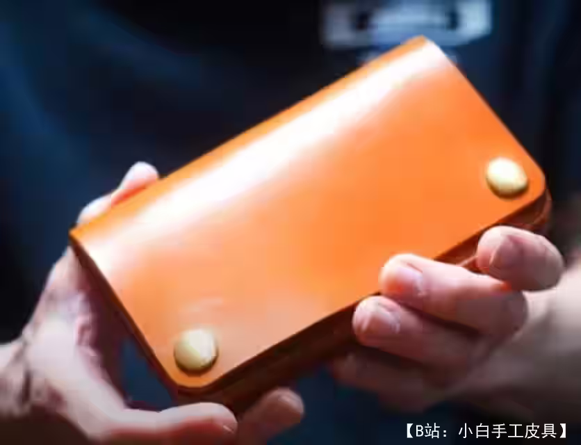 美国卡车司机的皮革钱包图案 - 1