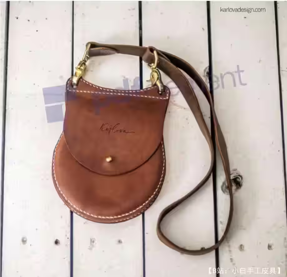 皮革腰包图案 - 3