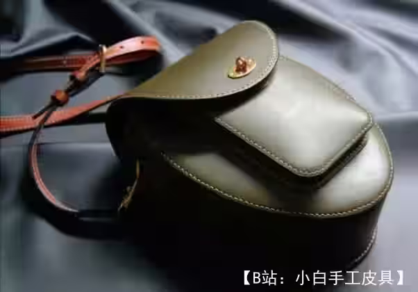 小号皮革女包/背包图案（可变形） - 7