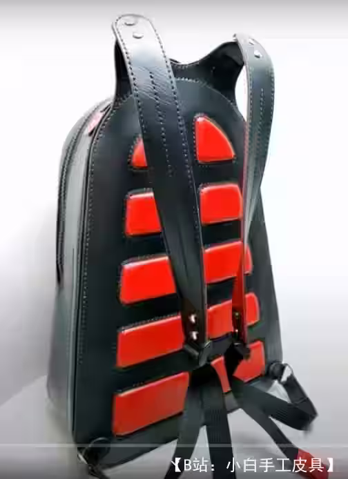 真皮背包的图案 - 2