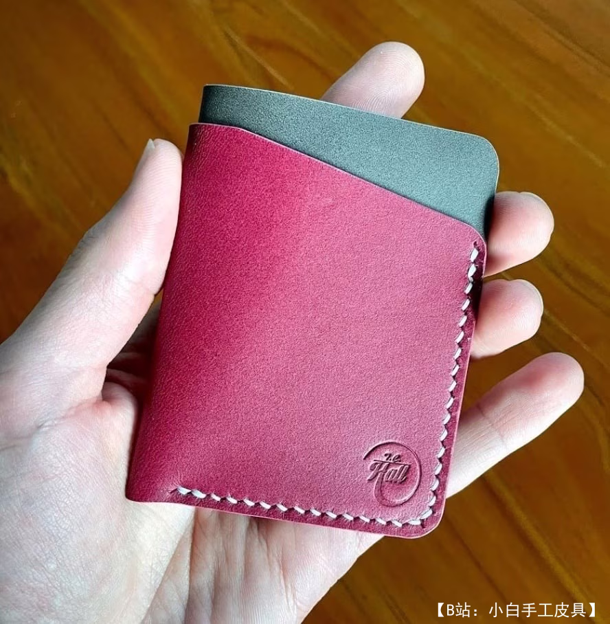 皮革钱包卡夹图案 - 1