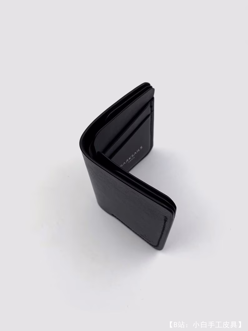 垂直双折持卡人钱包图案 - 1