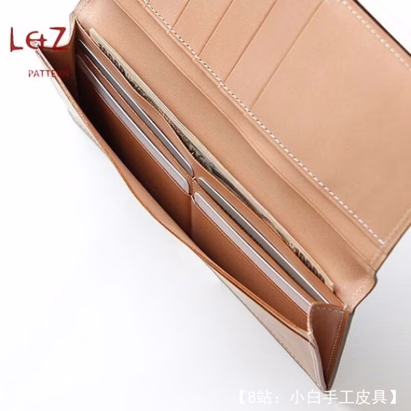 较长的薄皮革图案 - 2