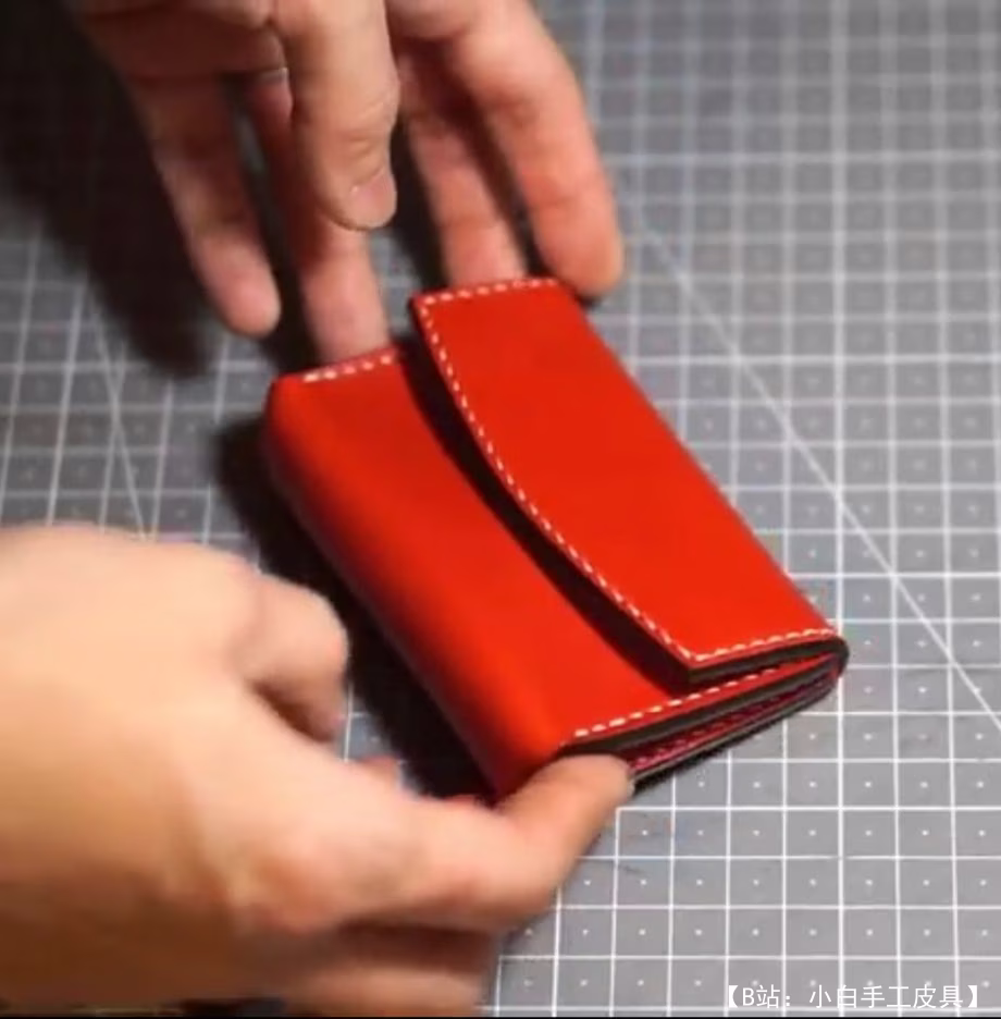 小皮革卡夹的图案 - 1