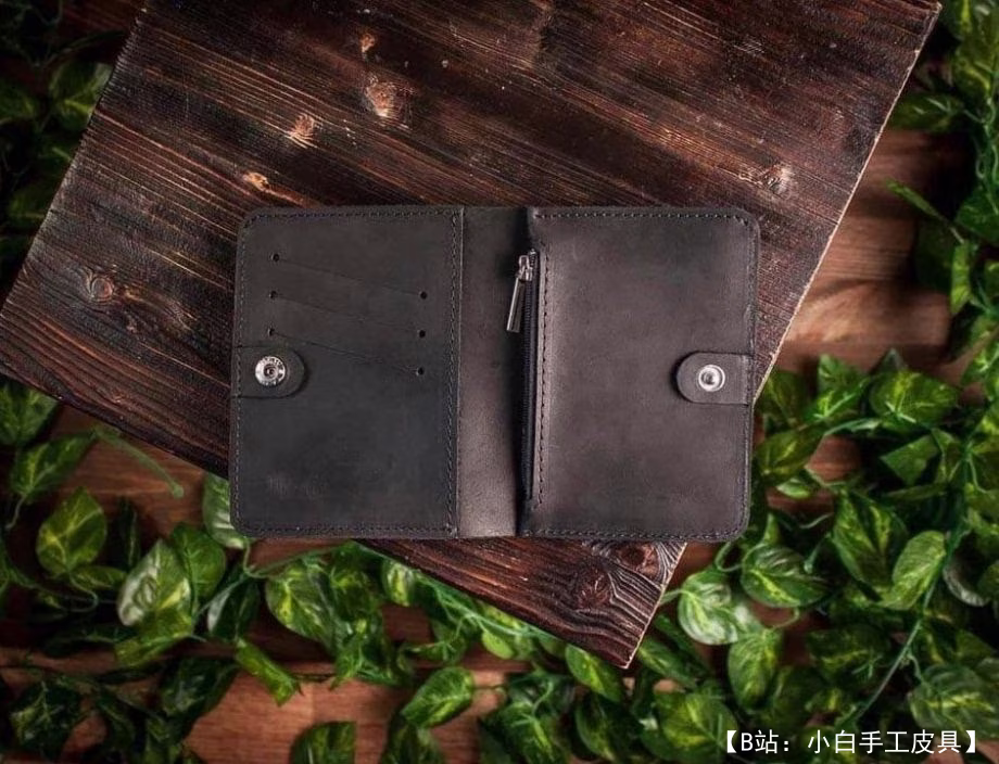 用于汽车文件的皮革通用钱包的图案 - 2