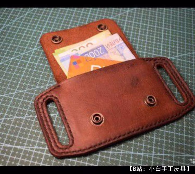 皮带钱包图案 - 1