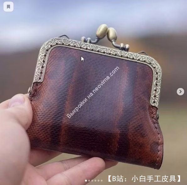 图案小号女士钱包 - 1