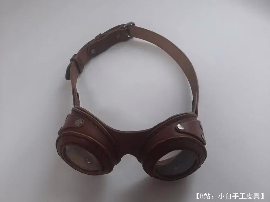 皮革护目镜眼镜图案 - 1