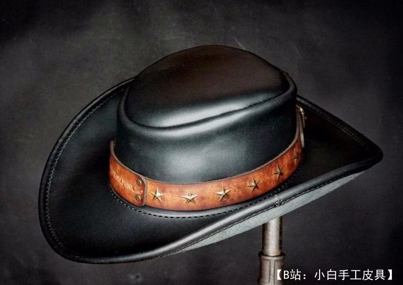 赏金猎人皮帽图案 - 1