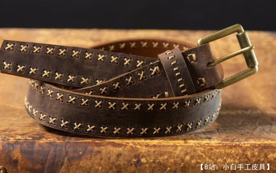 有趣的十字绣皮裤带图案 - 1